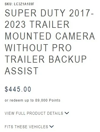 Tesla Cybertruck Rear-view "mirror" screen used when towing K5NK582