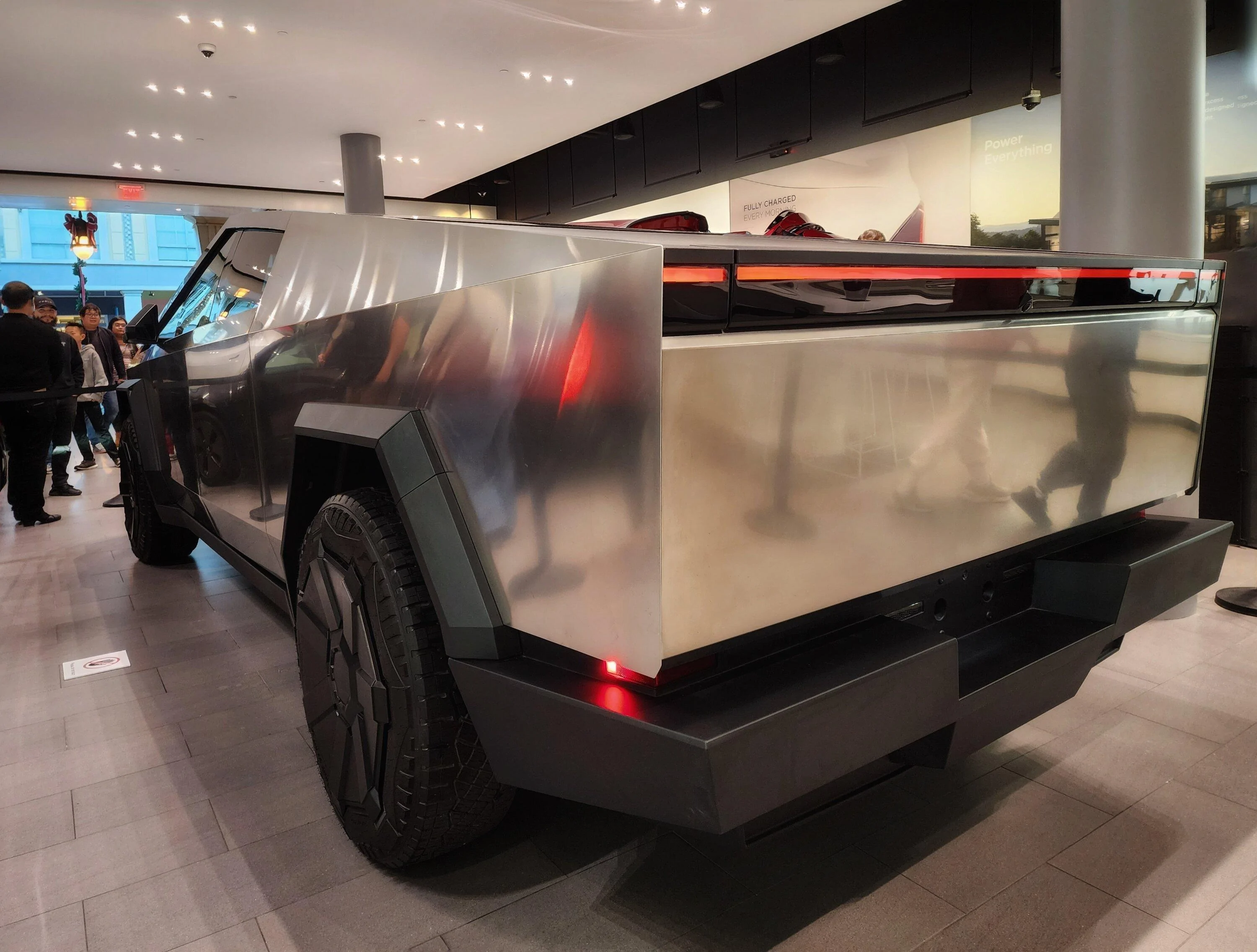 Tesla Cybertruck First Cybertrucks in Tesla stores now! @ San Diego & San Jose first 20231120_161113-01