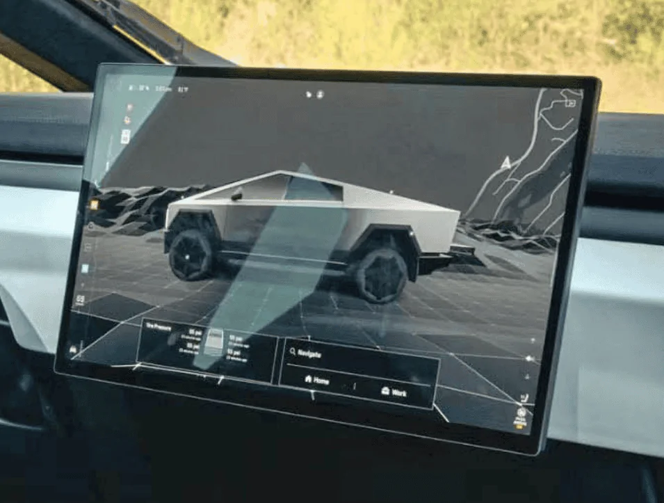 Tesla Cybertruck Best looks @ Cybertruck display menu controls / open frunk / dashboard-interior / glass roof Screenshot 2023-11-21 at 09-38-35 Best looks @ Cybertruck display menu controls _ open frunk 