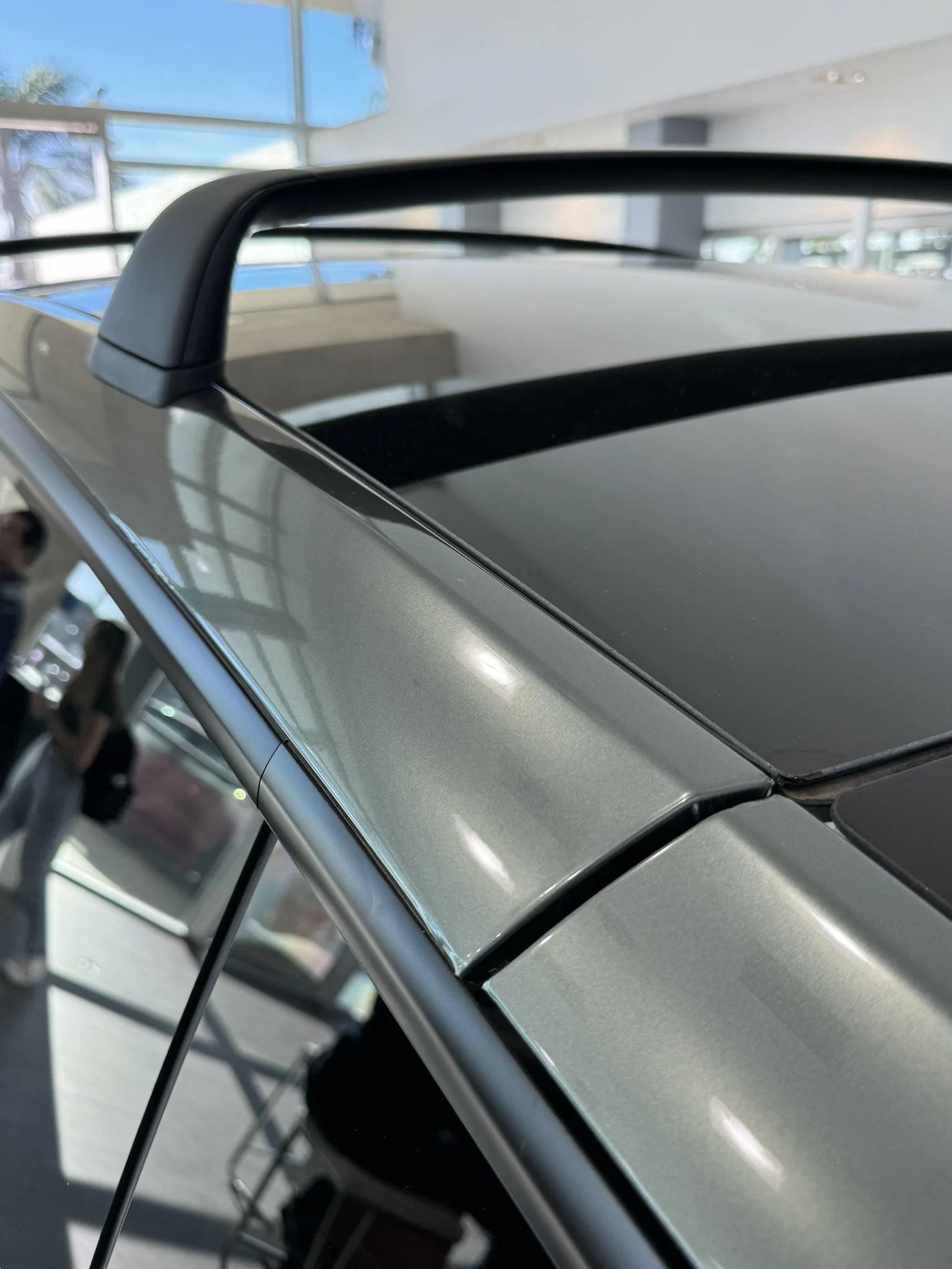 Tesla Cybertruck First photos of $8K factory color PPF wrap job (Forest Green) are not promising 🫤 F_fUUPCbQAAaPM9