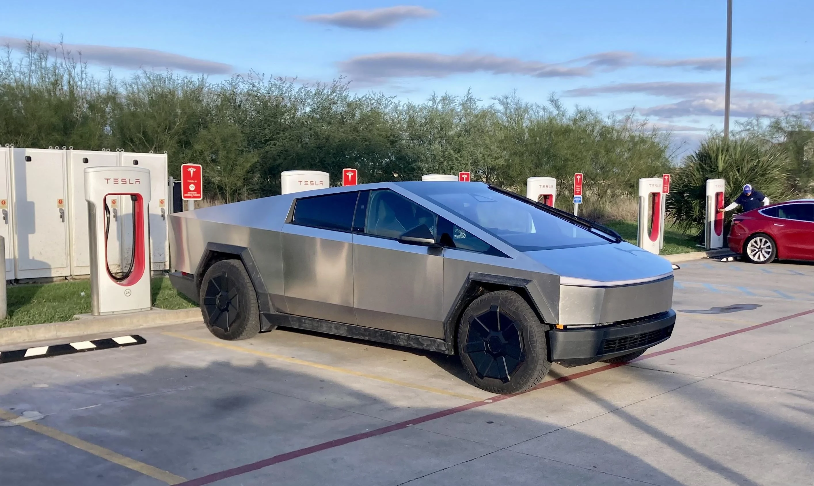 Tesla Cybertruck Cybertruck South Texas sighting IMG_0207