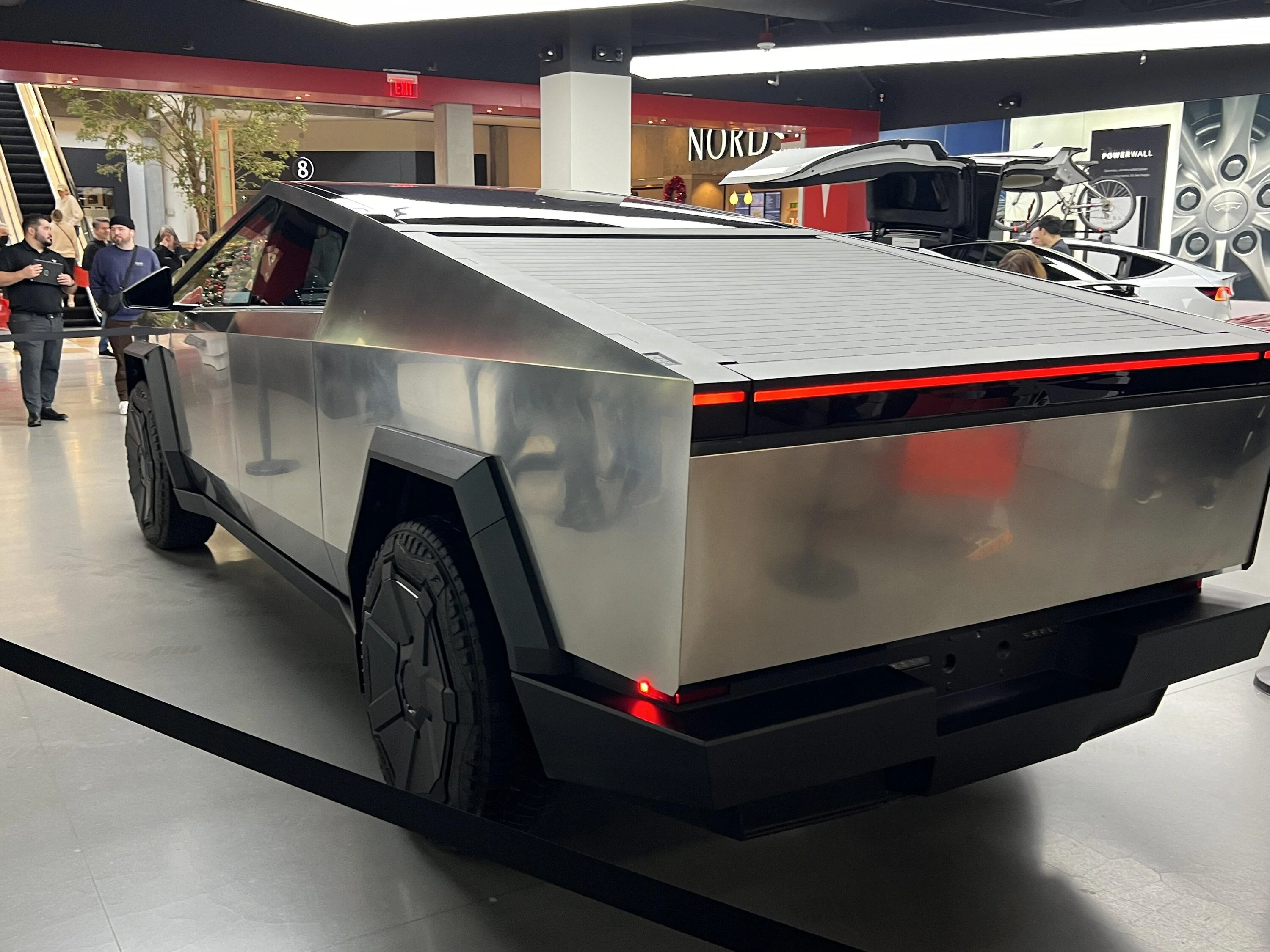 Tesla Cybertruck Cybertruck in Bellevue Washington showroom FINALLY!!! IMG_0068