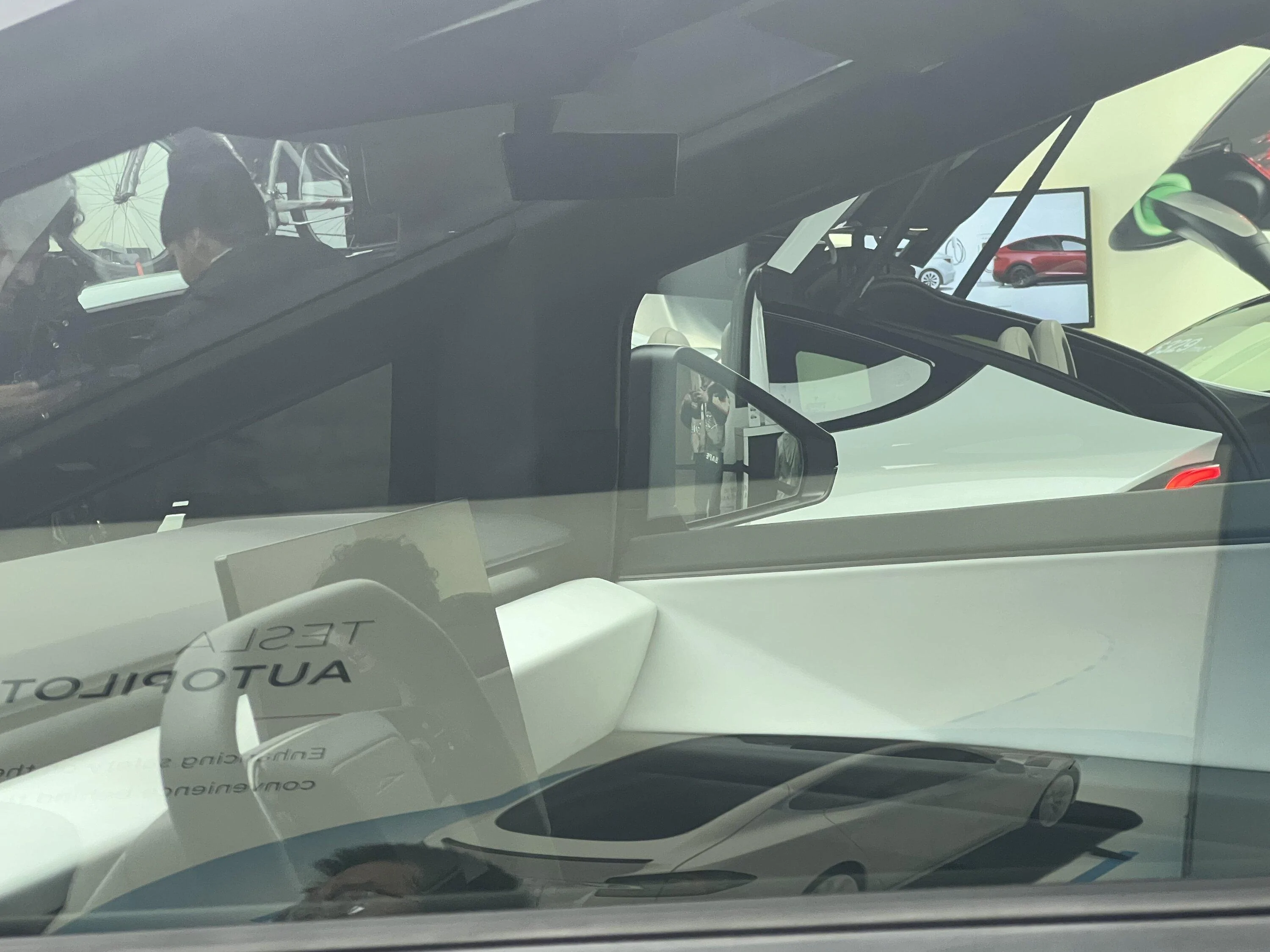 Tesla Cybertruck Cybertruck in Bellevue Washington showroom FINALLY!!! IMG_0091