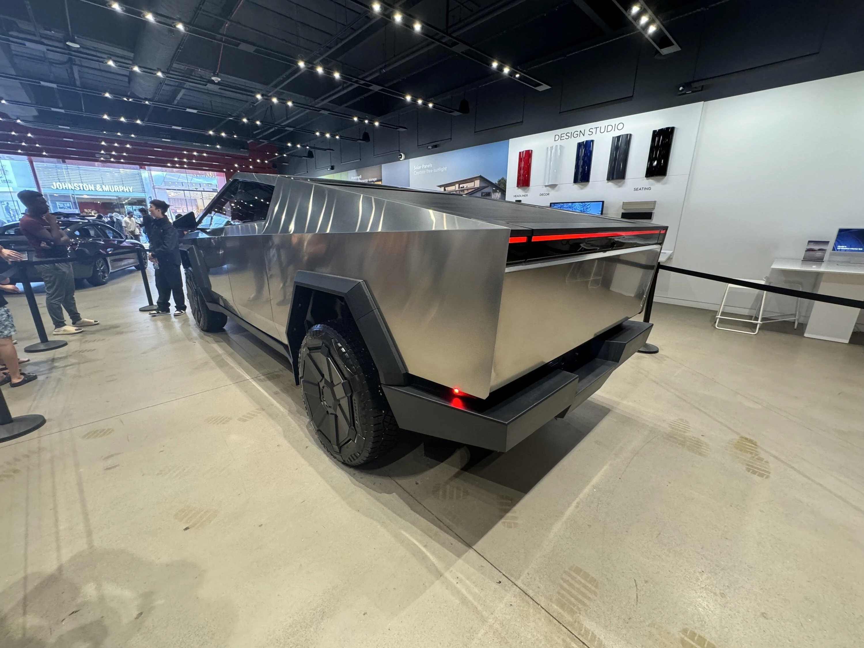 Tesla Cybertruck Finally got to see the Cybertruck Unicorn in person after 4yrs... it's so badass and appears much larger IMG_9837