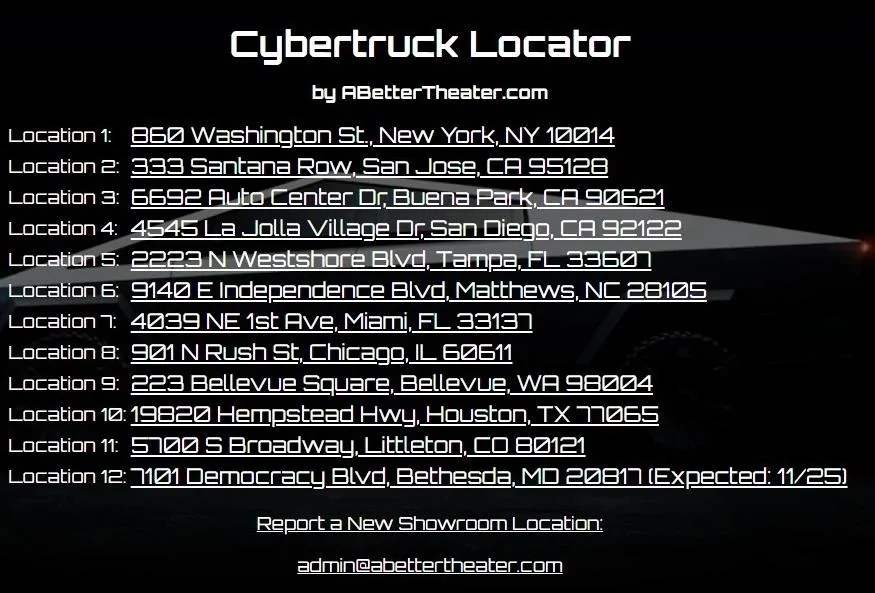 Tesla Cybertruck Cypress Houston Texas Delivery Center has a Cybertruck! (19820 Hempstead Hwy, Houston) TYxfeRQ