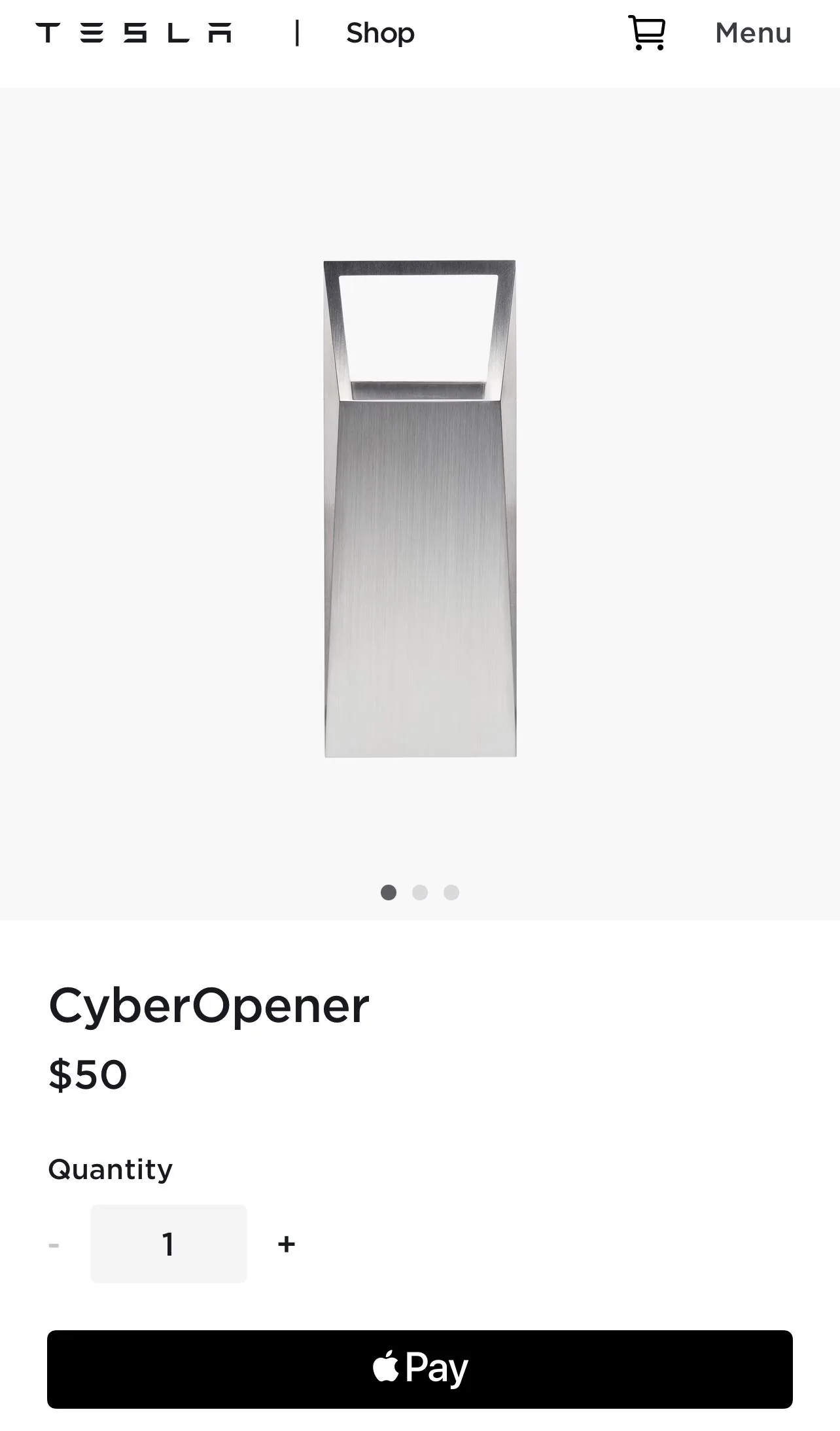 Tesla Cybertruck Sneak peek: Cyber Shield Cleaning & Protective Spray for Cybertruck Stainless Steel 6F8B5E55-6583-4D36-8D96-3D3C96242392