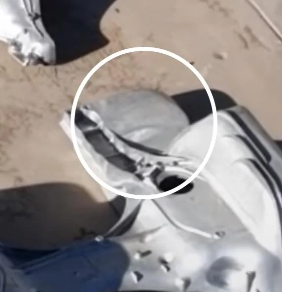 Tesla Cybertruck New look at what's underneath the Cyber Diaper (Departure Angle) D43EEC77-74B3-40AD-997A-34BB0010DD78