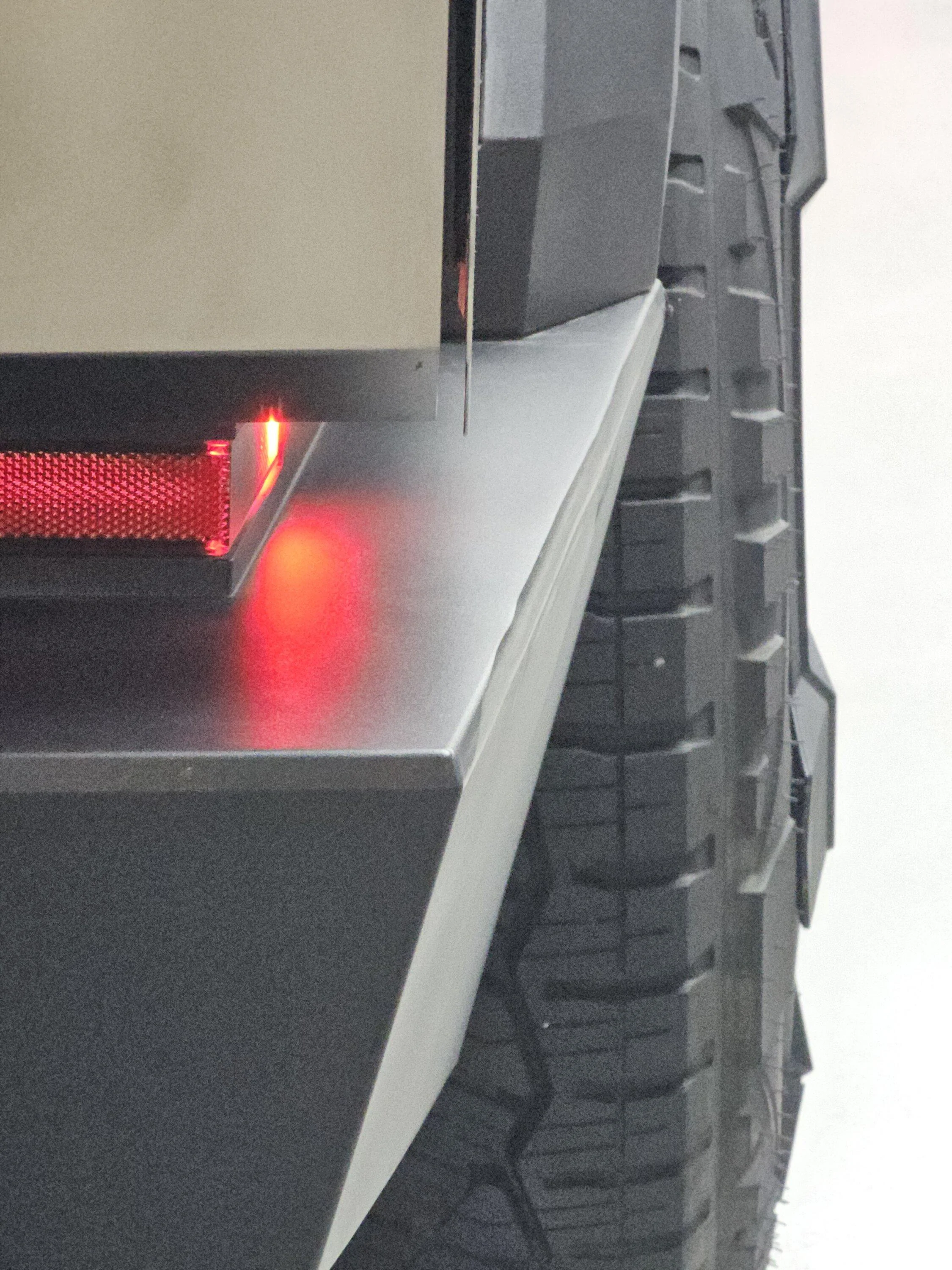 Tesla Cybertruck Cybertruck in Bellevue Washington showroom FINALLY!!! 20231126_164517