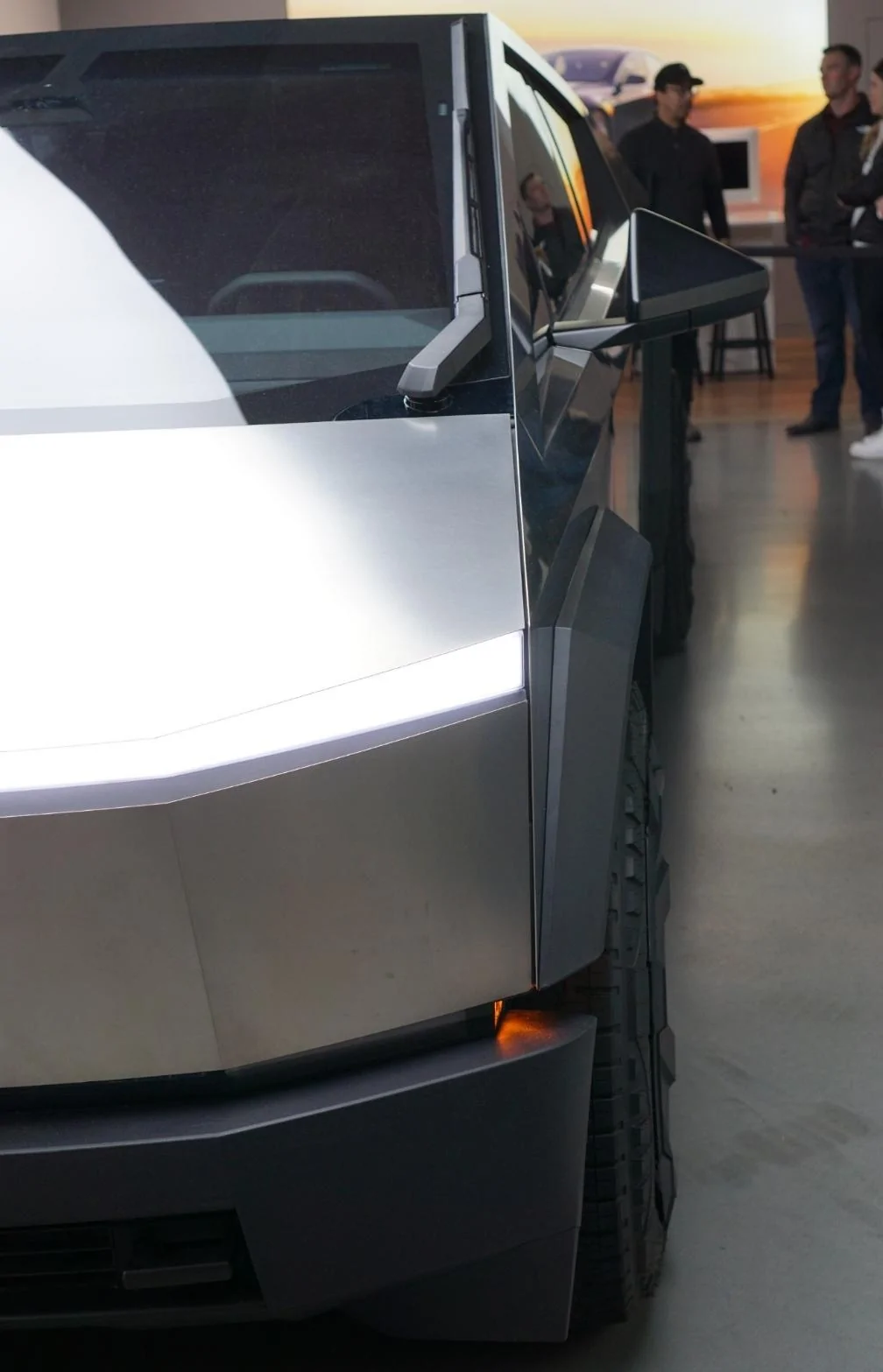 Tesla Cybertruck Cybertruck in Bellevue Washington showroom FINALLY!!! SmartSelect_20231127_073251_Photos