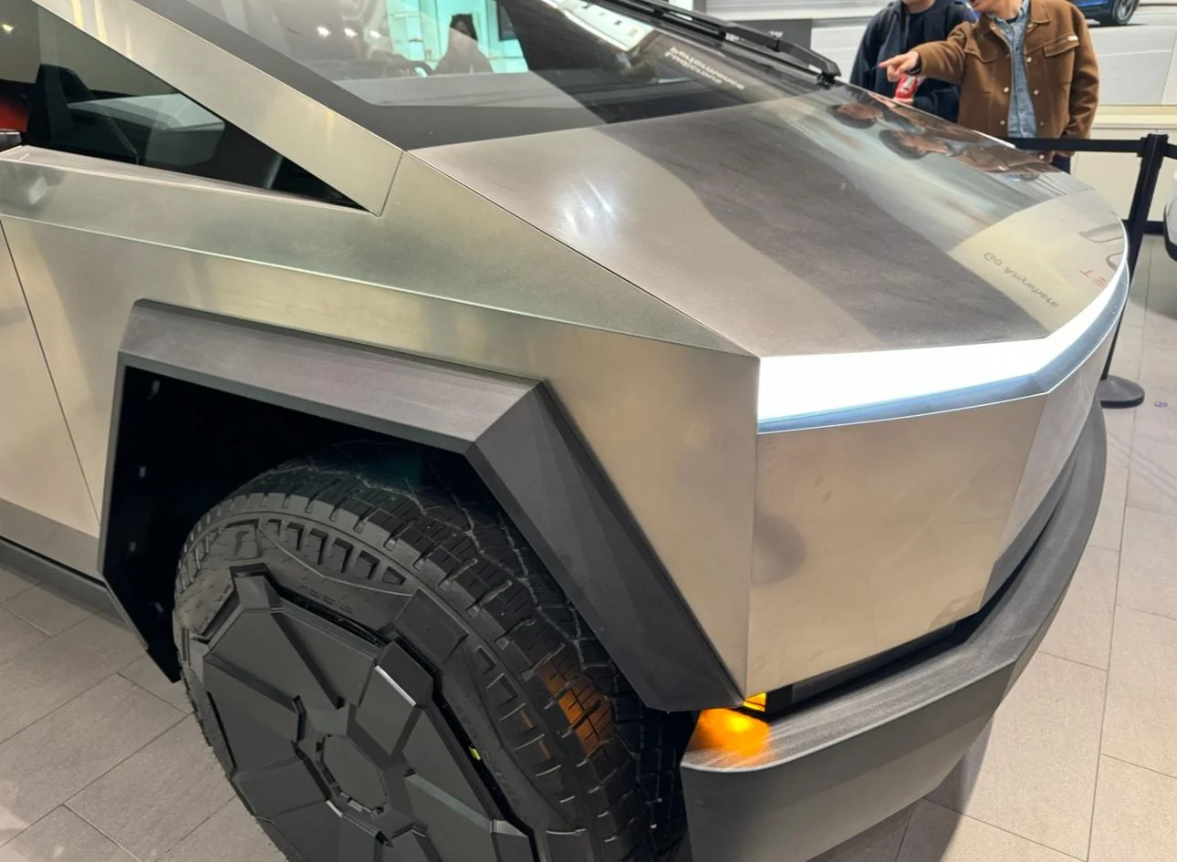 Tesla Cybertruck Fit and Finish Concerns — STILL IMG_2236