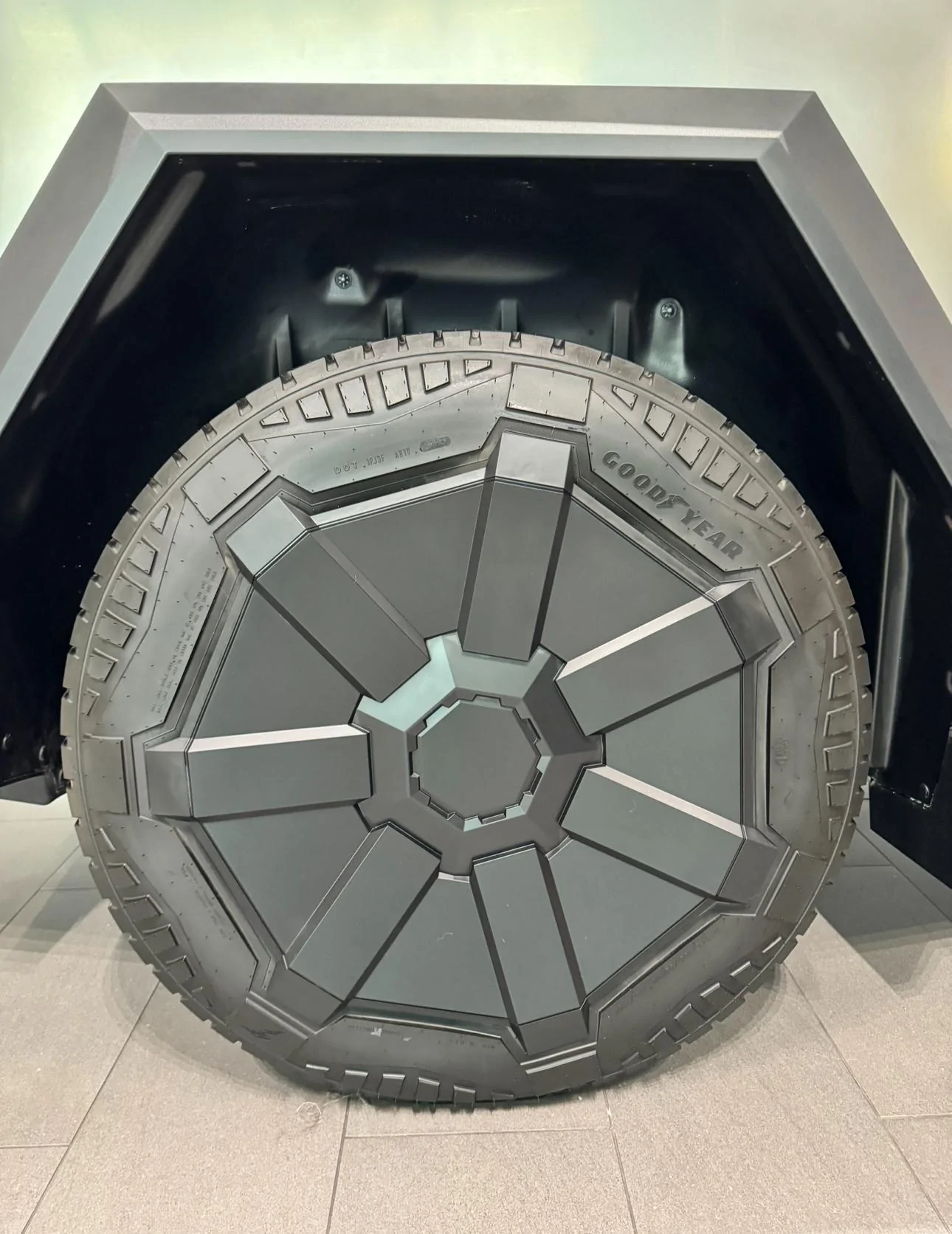 Tesla Cybertruck Fit and Finish Concerns — STILL IMG_2235