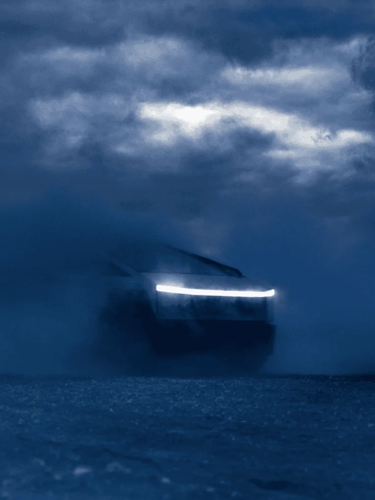 Tesla Cybertruck @cybertruck tweets "Cyber Thursday" photo 1701124081893