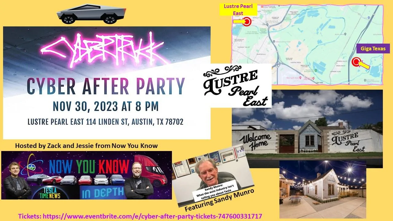 Tesla Cybertruck Unofficial Cybertruck Delivery Event After Party! @ Lustre Pearl East Starting 2PM GACGUvsXsAAXtsQ
