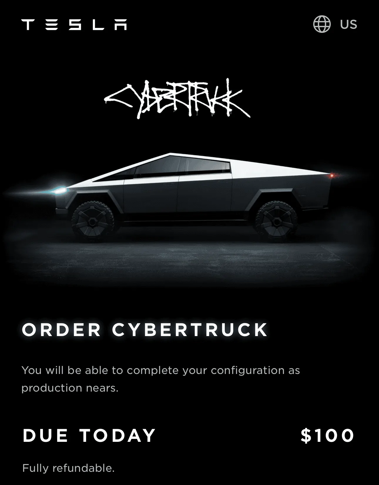 Tesla Cybertruck Just ordered 2nd CT.  Res RN1204637** 1701188970530