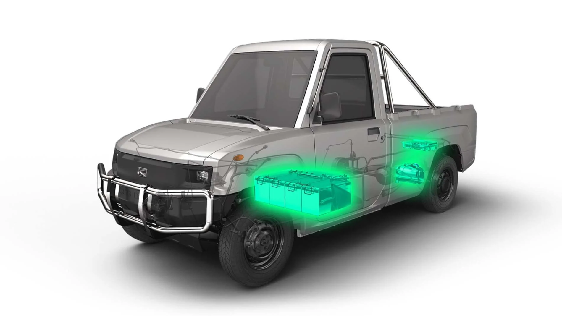 Tesla Cybertruck The Pickman Is a Tiny $10,000 Electric Pickup That Promises 4,000 Pounds of Towing message-editor%2F1597852184047-