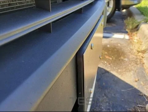 Tesla Cybertruck Tesla Using Mobile Service Fleet to Test Cybertruck Steel Before Launch steel1_larg