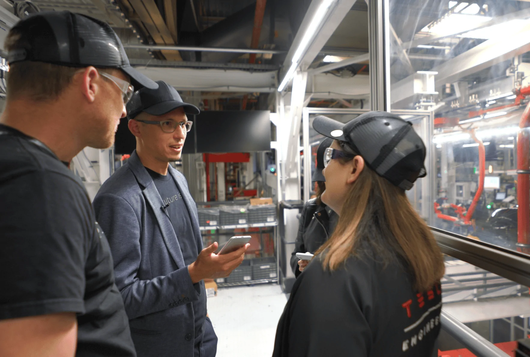 Tesla Cybertruck Elon Musk: “Tesla’s Long-Term Competitive Advantage Will Be Manufacturing” CleanTechnica-at-Tesla-Fremont-ZACH-KYLE