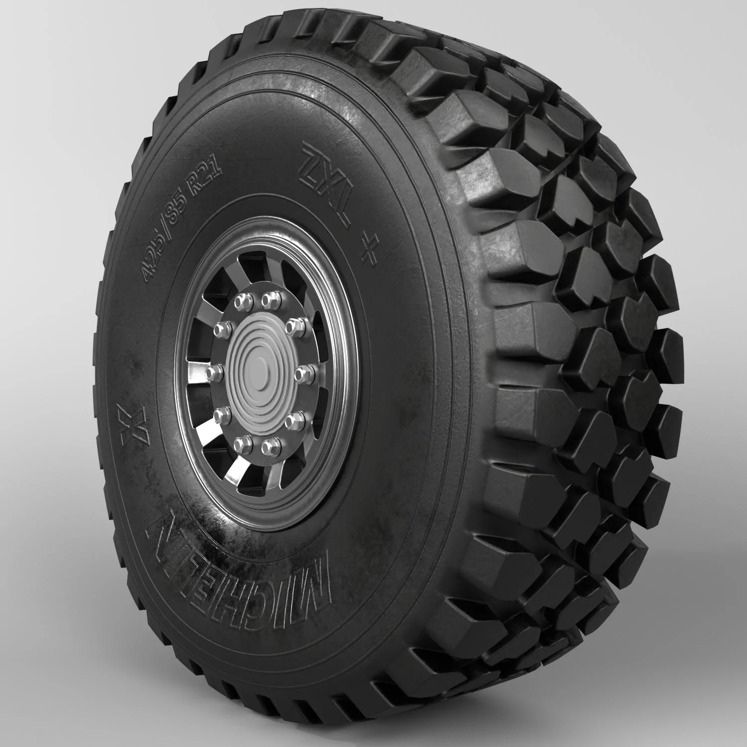 Tesla Cybertruck Michelin XZL _Z