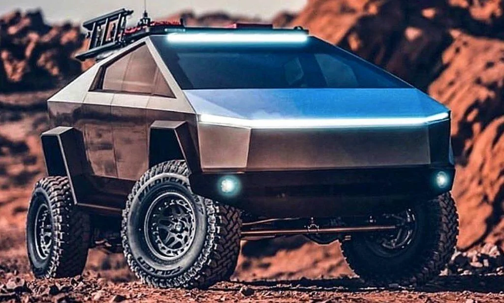 Tesla Cybertruck Cybertruck with a twist of Ford tesla-cybertruck-ford-f-150-1024x616
