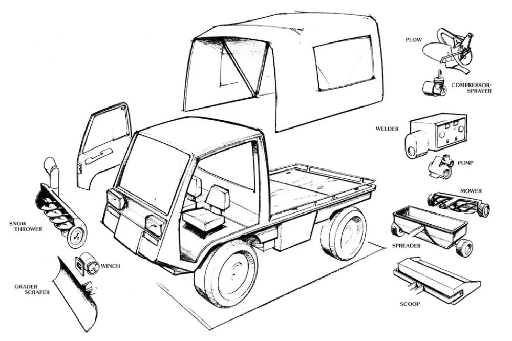 Tesla Cybertruck DeLorean Pick Up Truck Rendering Shows Tesla Cybertruck Connection DeLorean-DMC-44