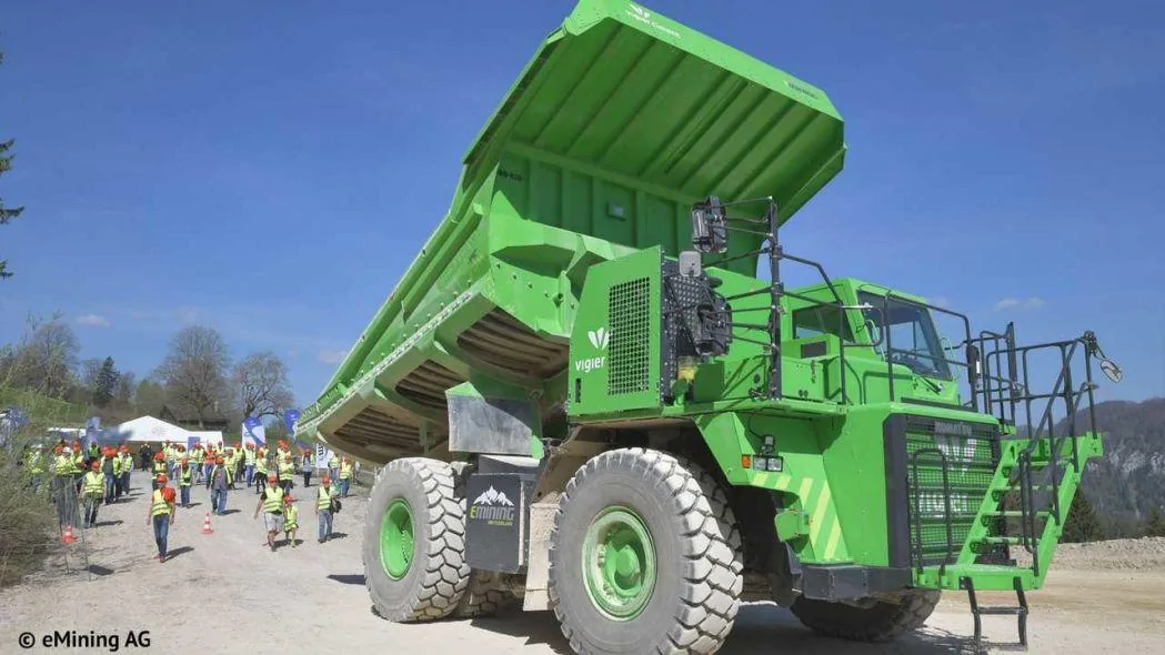 Tesla Cybertruck World Largest Electrical Vehicle edumper-electric-mining-truck-1