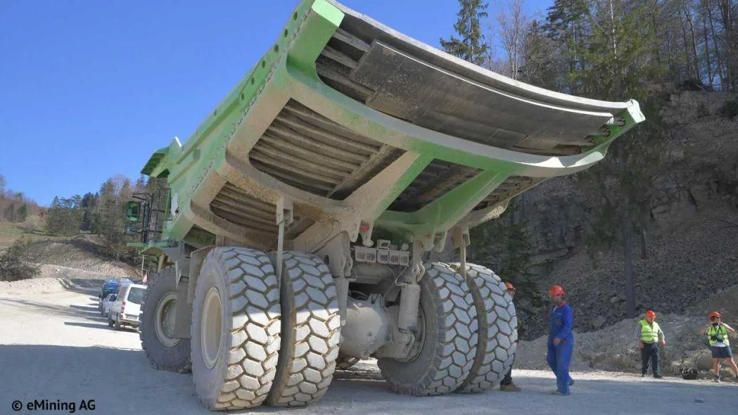 Tesla Cybertruck World Largest Electrical Vehicle edumper-electric-mining-truck-4
