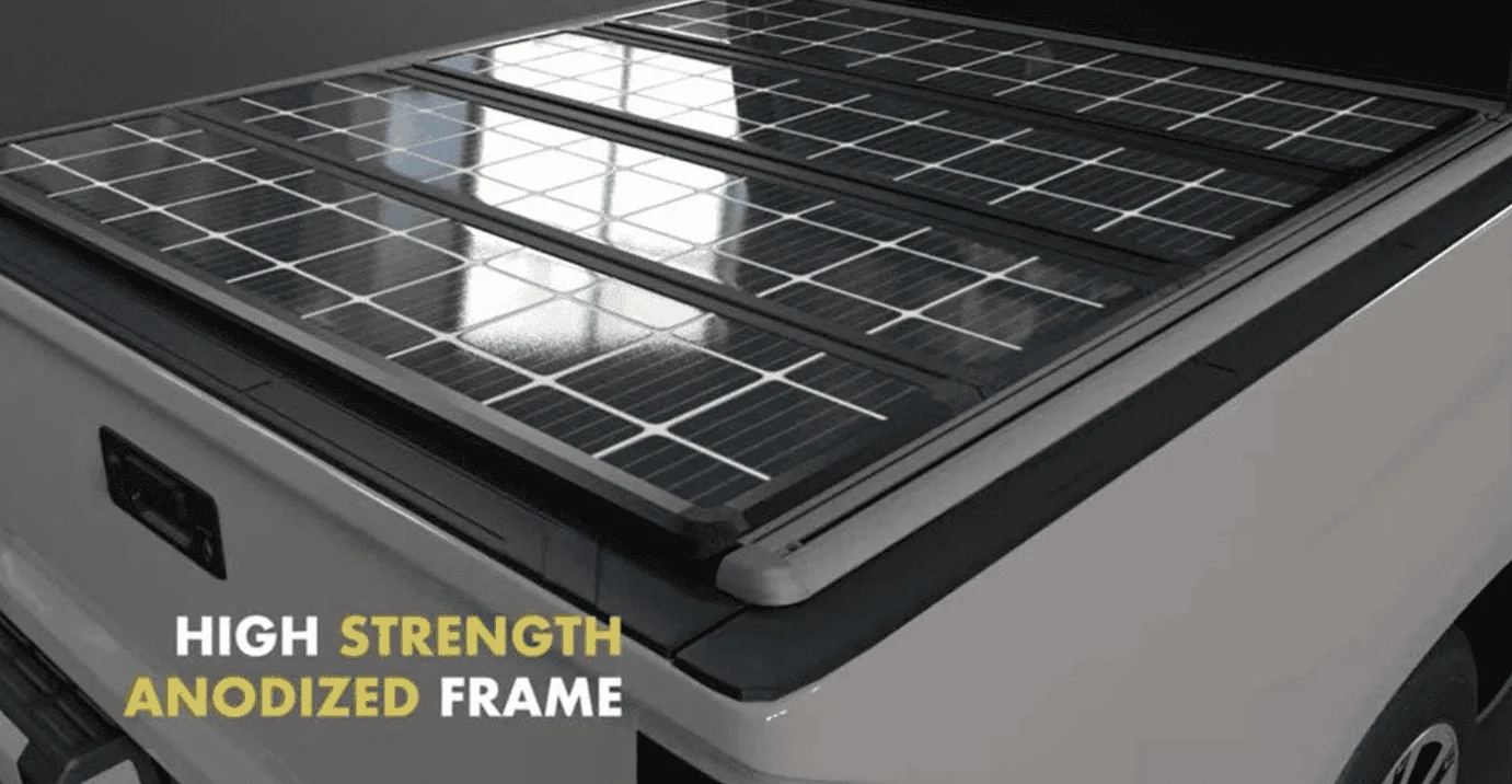 Tesla Cybertruck Solar Tonneau top solar