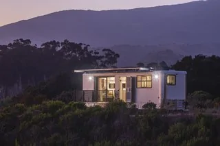 Tesla Cybertruck These Off-Grid, Luxury Travel Trailers Pack Enough Oomph to Power a Tesla Cybertruck g-capacity-to-six-and-features-an-aluminum-chassis