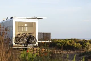 Tesla Cybertruck These Off-Grid, Luxury Travel Trailers Pack Enough Oomph to Power a Tesla Cybertruck ages-to-an-off-road-package-for-outdoor-adventures
