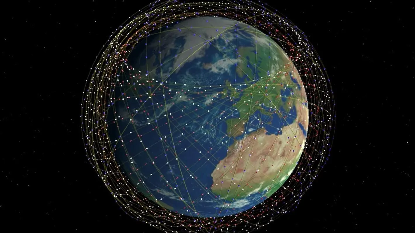 Tesla Cybertruck SpaceX is getting closer to offering Starlink Internet 9d1cda85-abc4-482b-8d54-37e36545088d-earth-surrounded-by-starlink-satellitespng