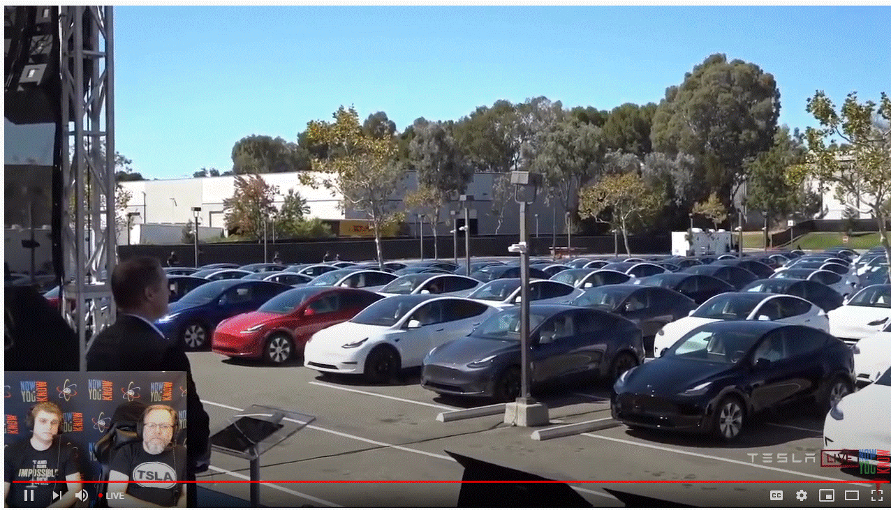 Tesla Cybertruck Watch the Tesla Battery Day Livestream & Post Your Reactions Here Tesla shareholder audience 2