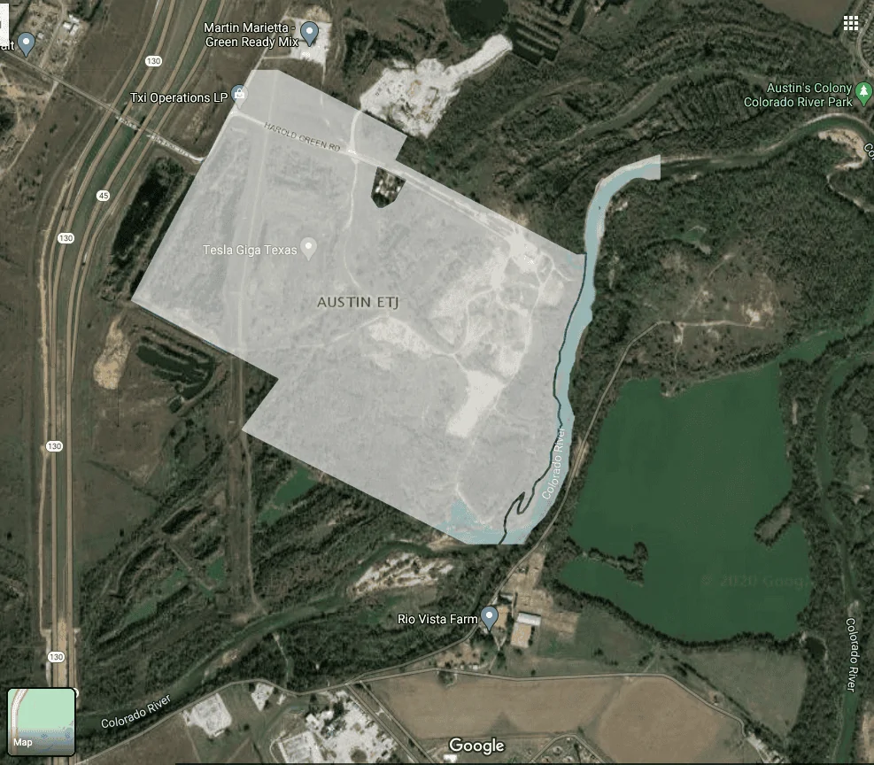 Tesla Cybertruck Tesla Austin Factory Land Information Northern & Northern East Portion Work Tesla austin additional property