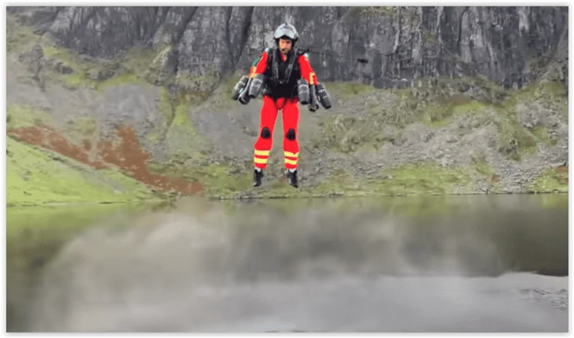 Tesla Cybertruck Jet Suit - For those real off-road adventures Screen Shot 09-29-20 at 10.22 PM