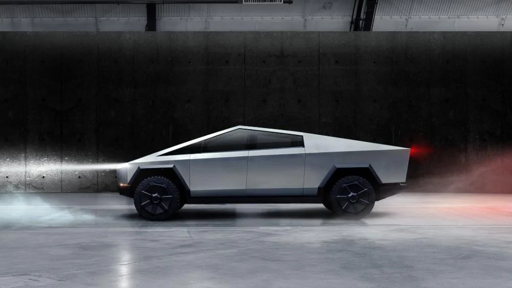 Tesla Cybertruck The Robb Report Article:  Tesla Cybertruck: Everything We Know About Elon Musk’s ‘Bulletproof’ Electric Pickup cybertruck05