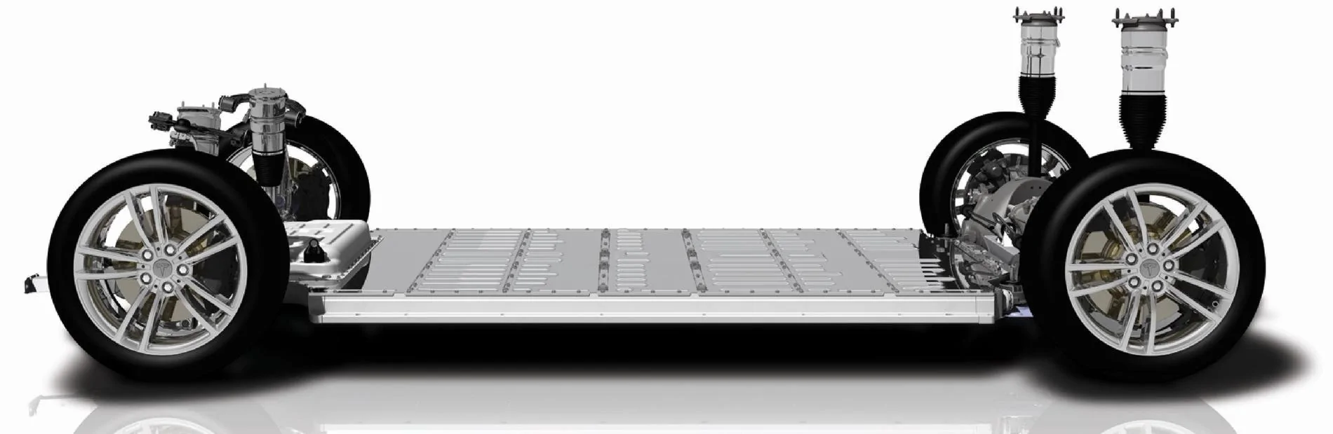 Tesla Cybertruck Tesla’s New Structural Battery Pack — It’s Not Cell-to-Pack, It’s Cell-to-Body Tesla-Skateboard