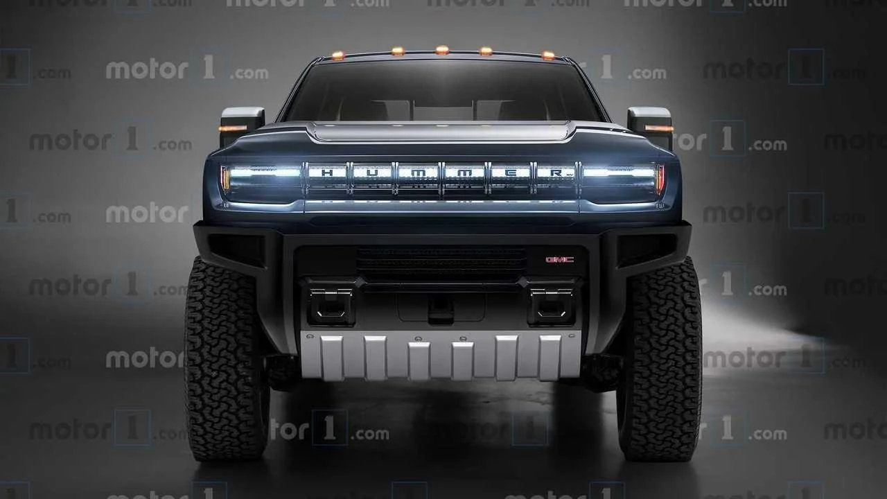 Tesla Cybertruck Cybertruck vs Hummer EV Ekz444uUUAAeU7A
