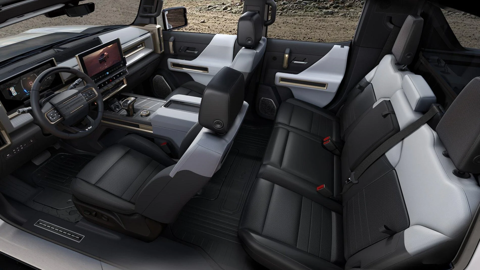 Tesla Cybertruck Cybertruck vs Hummer EV 2020-hummer-ev-reveal-interior2-my23-bt1-hummer-sut-full-drv-0011
