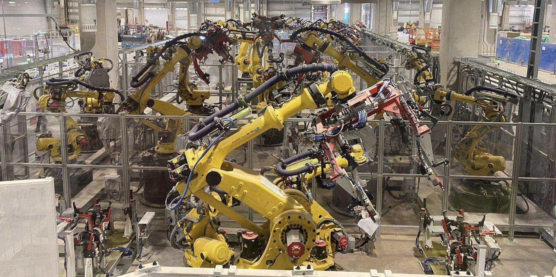 Tesla Cybertruck VIDEO - Tesla Cybertruck TeraFactory Site Construction Is Well Underway Tesla-Gigafactory-Model-Y-3