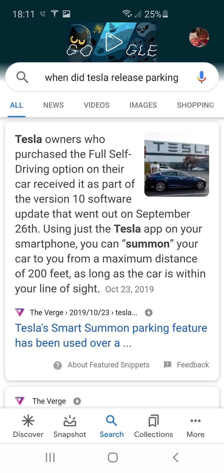 Tesla Cybertruck Anyone else have their FSD option now say $8k? Screenshot_20201030-181141_Googl