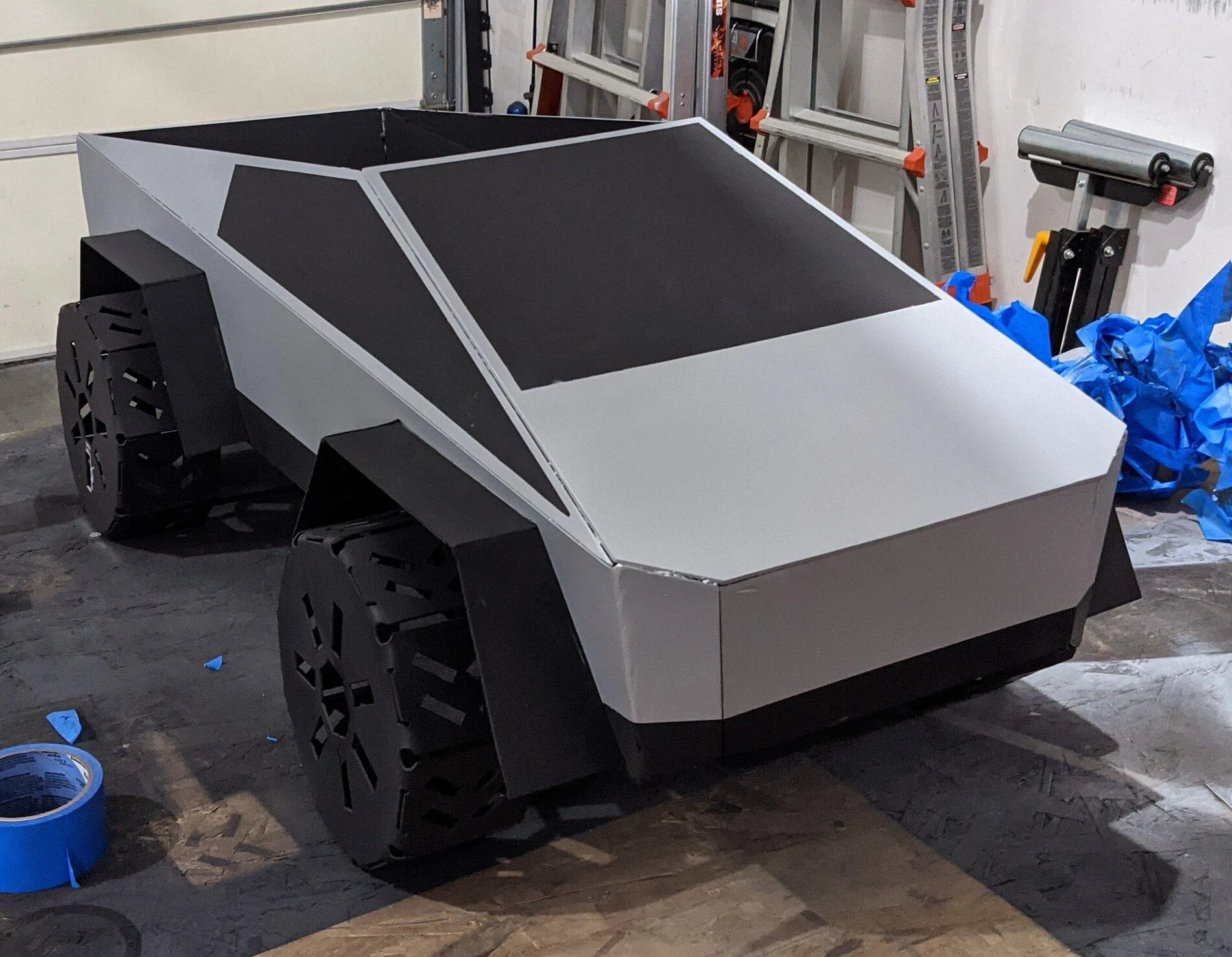 Tesla Cybertruck Cybertruck renderings and creations Cyber Pit 2