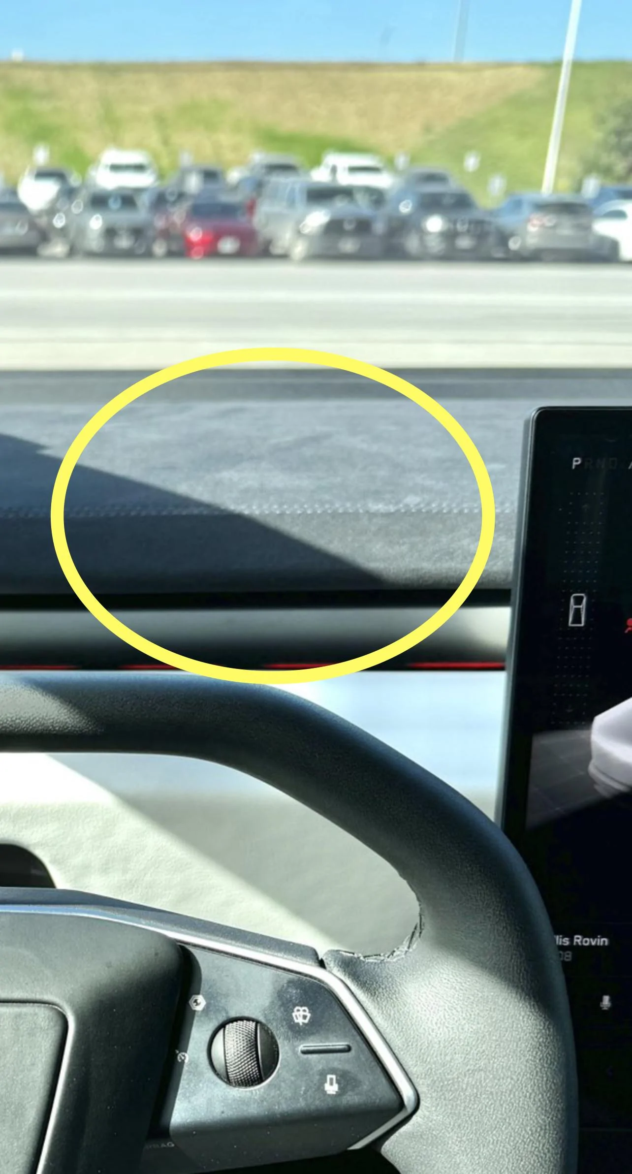 Tesla Cybertruck 265 mi range at 90% shown in demo Cybertruck driven by Marques Brownlee MKBHD 2A2032B3-FC72-4779-B9EA-E8EE9243CE34