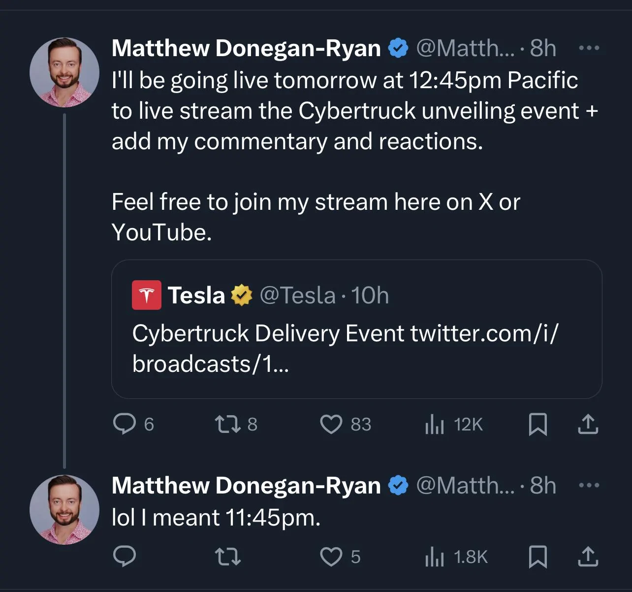 Tesla Cybertruck Rumor:  'Cybertruck Whisperer' Banned from Delivery Event F2BF714A-9DA2-4735-BE6F-E235C766F612