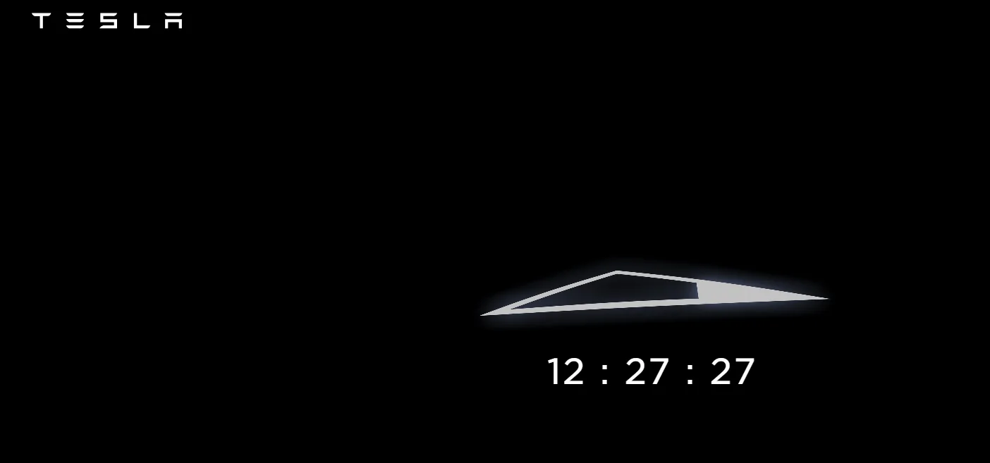 Tesla Cybertruck Cybertruck reservations are down / landing page changed to countdown clock 1701329597349