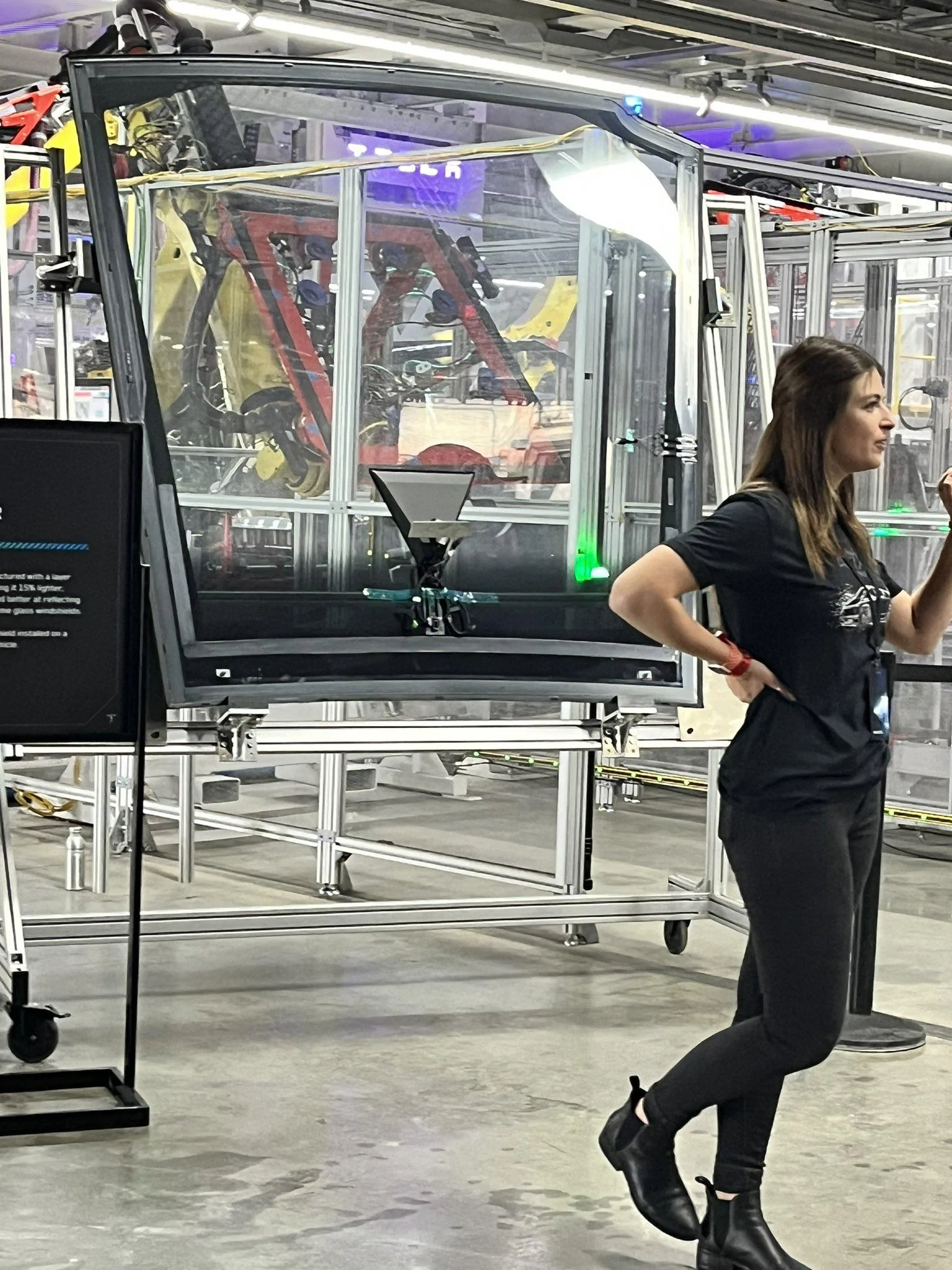 Tesla Cybertruck Cybertruck Production Line First Look!! 🙀 Cybertruck windshield glass panel