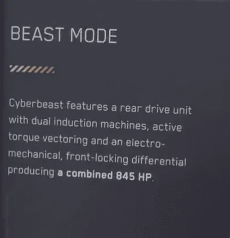 Tesla Cybertruck "BEAST MODE" Confirmed! 🦾 1701373186811
