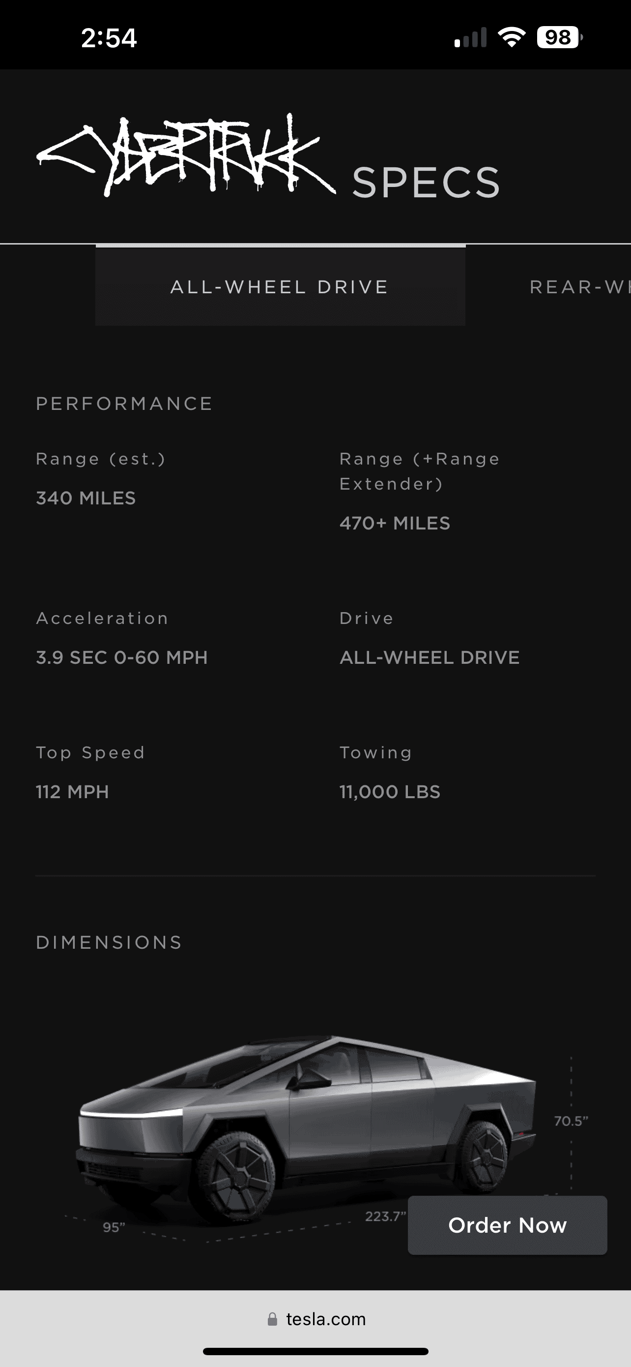 Tesla Cybertruck Range Extender Battery Pack increases range to 470+ miles and costs $16K 🔋 IMG_5861