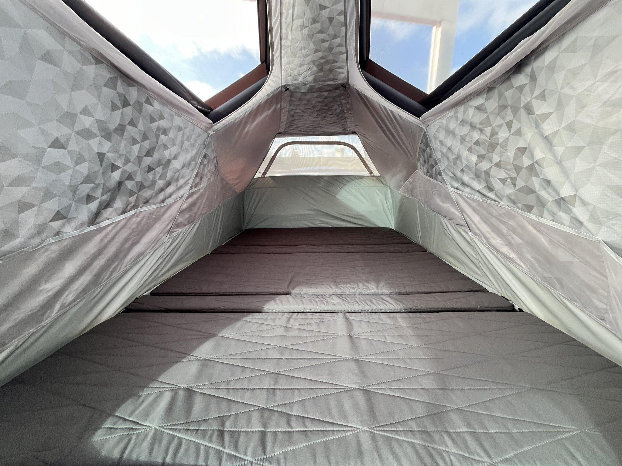 Tesla Cybertruck BaseCamp Bed Tent Cybertruck Official Accessory Priced at $2,975 BaseCamp bed tent Tesla Cybertruck 3