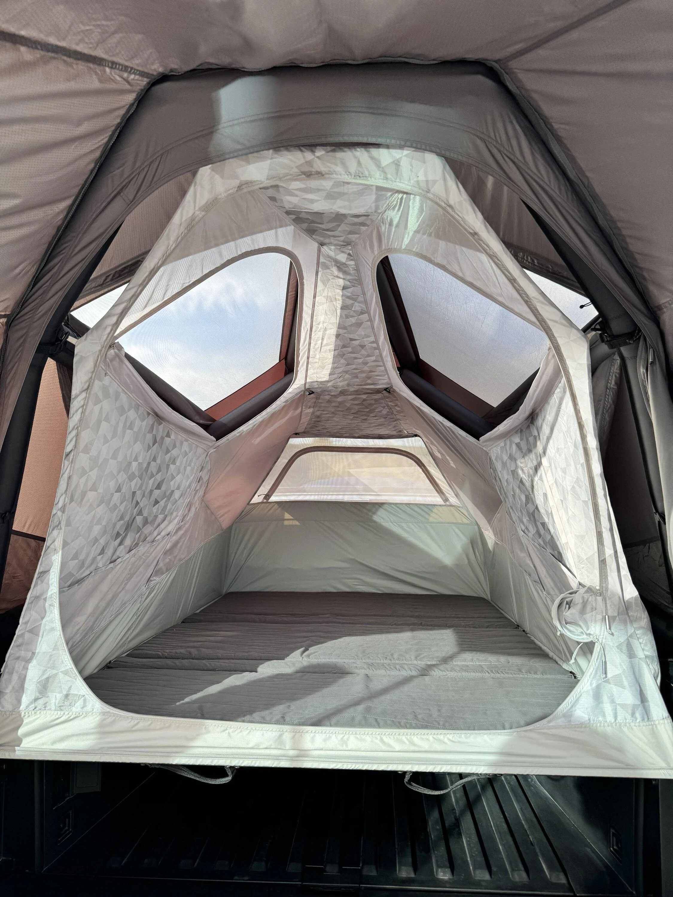 Tesla Cybertruck BaseCamp Bed Tent Cybertruck Official Accessory Priced at $2,975 GANmzTfWoAAdxm7