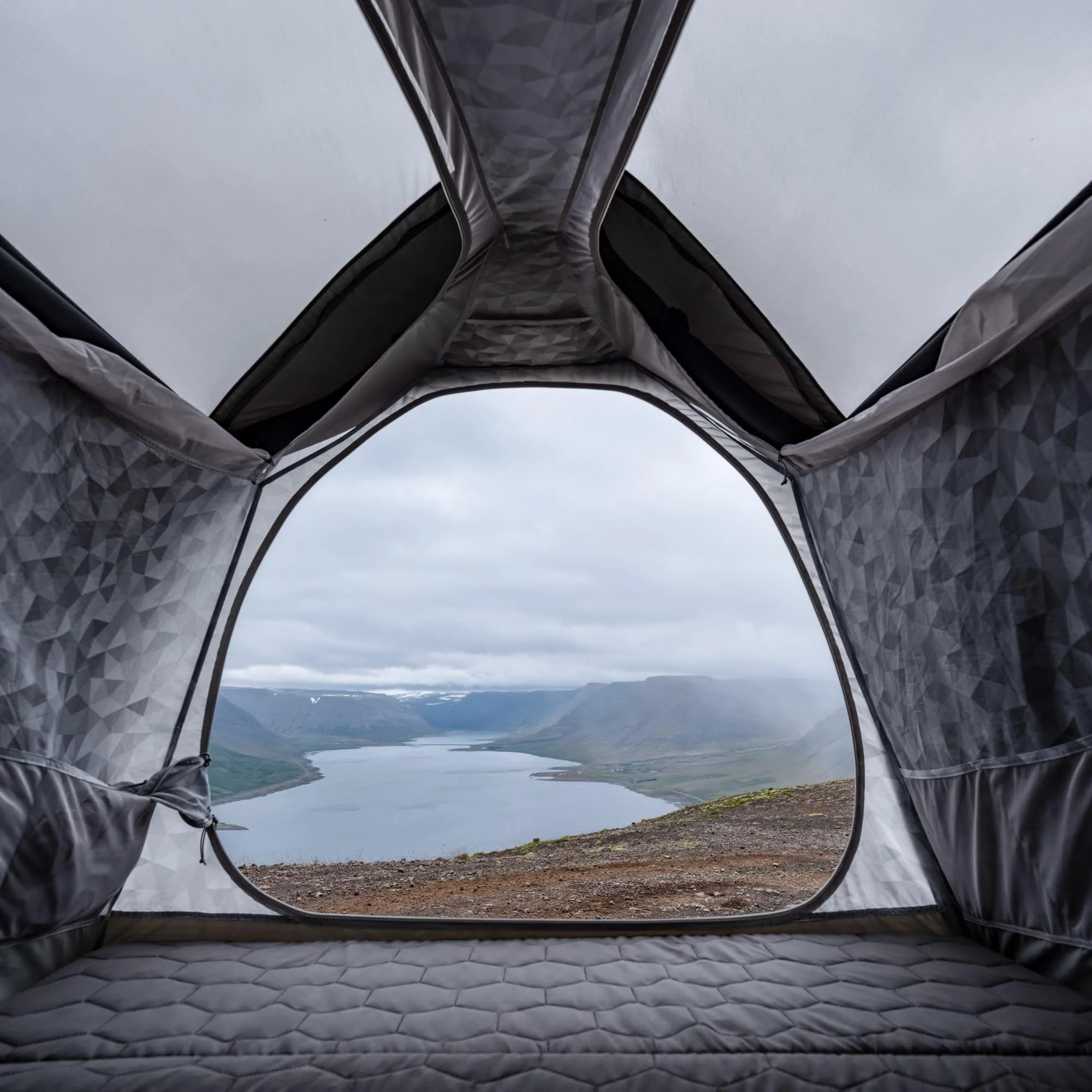 Tesla Cybertruck BaseCamp Bed Tent Cybertruck Official Accessory Priced at $2,975 1948406-00-A-03