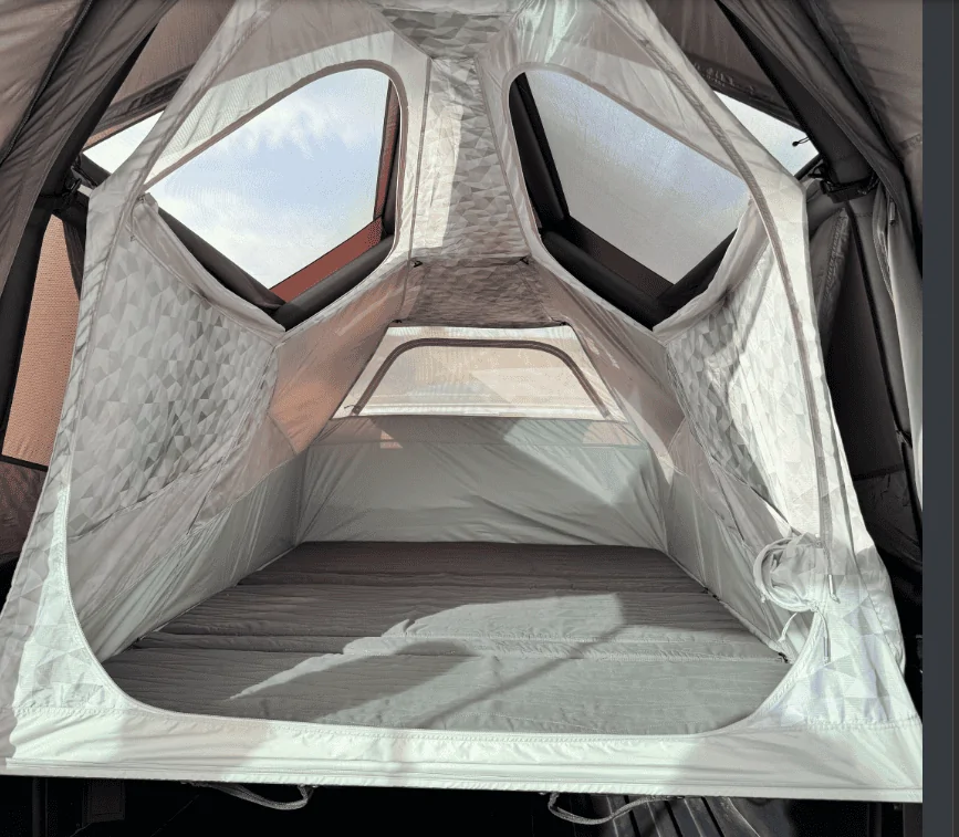 Tesla Cybertruck BaseCamp Bed Tent Cybertruck Official Accessory Priced at $2,975 1701419754292